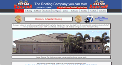 Desktop Screenshot of nastarroofing.com